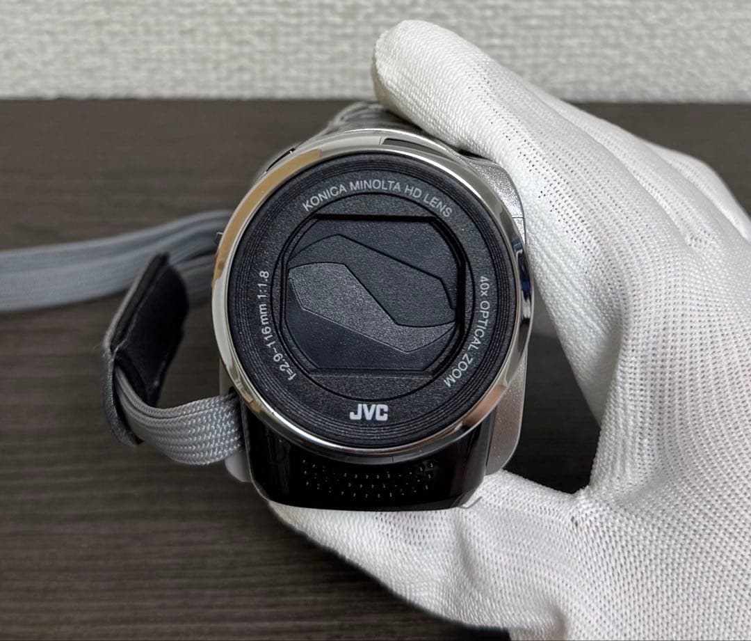 【美品】GZ-HM199-S JVC ハンディ ビデオカメラ 本体