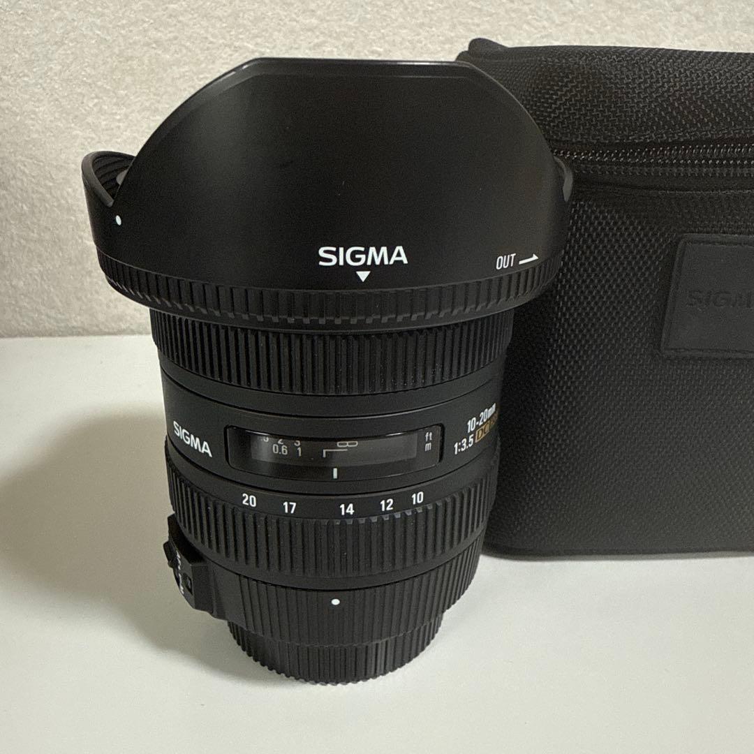 美品 シグマ SIGMA 10-20mm F3.5 EX DC HSM ニコン用