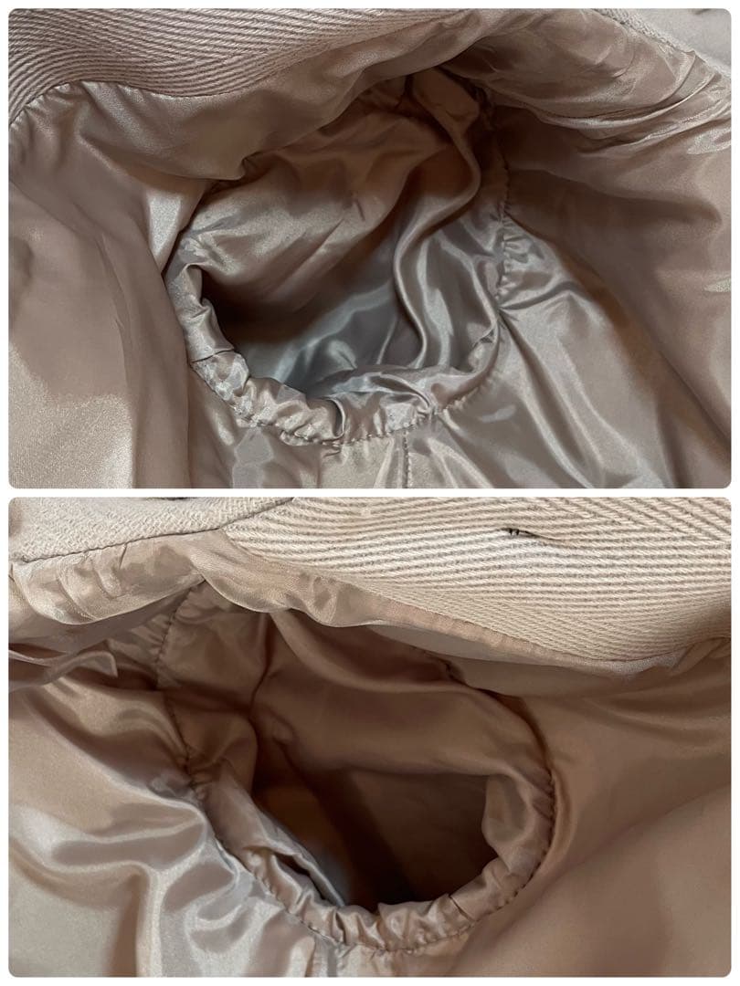 【極美品】ニューヨーカー　ウールヘリンボーン　ダッフルコート