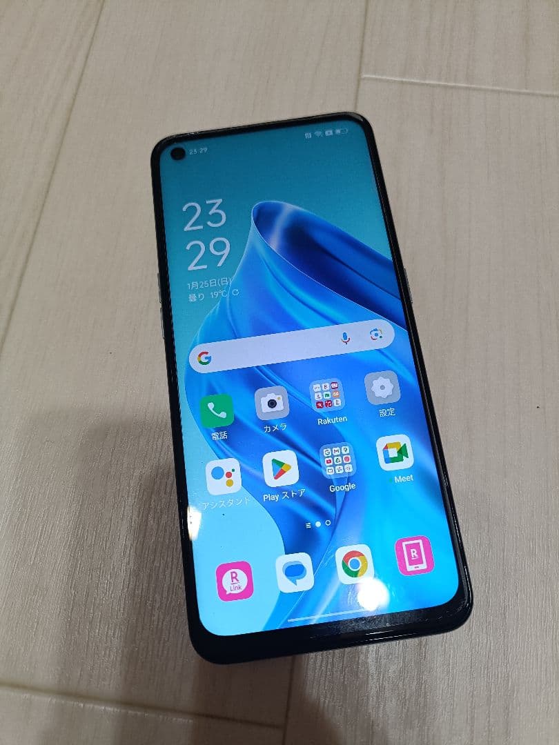 鈴*ん様 OPPO reno5A アイスブルー　SIMフリー