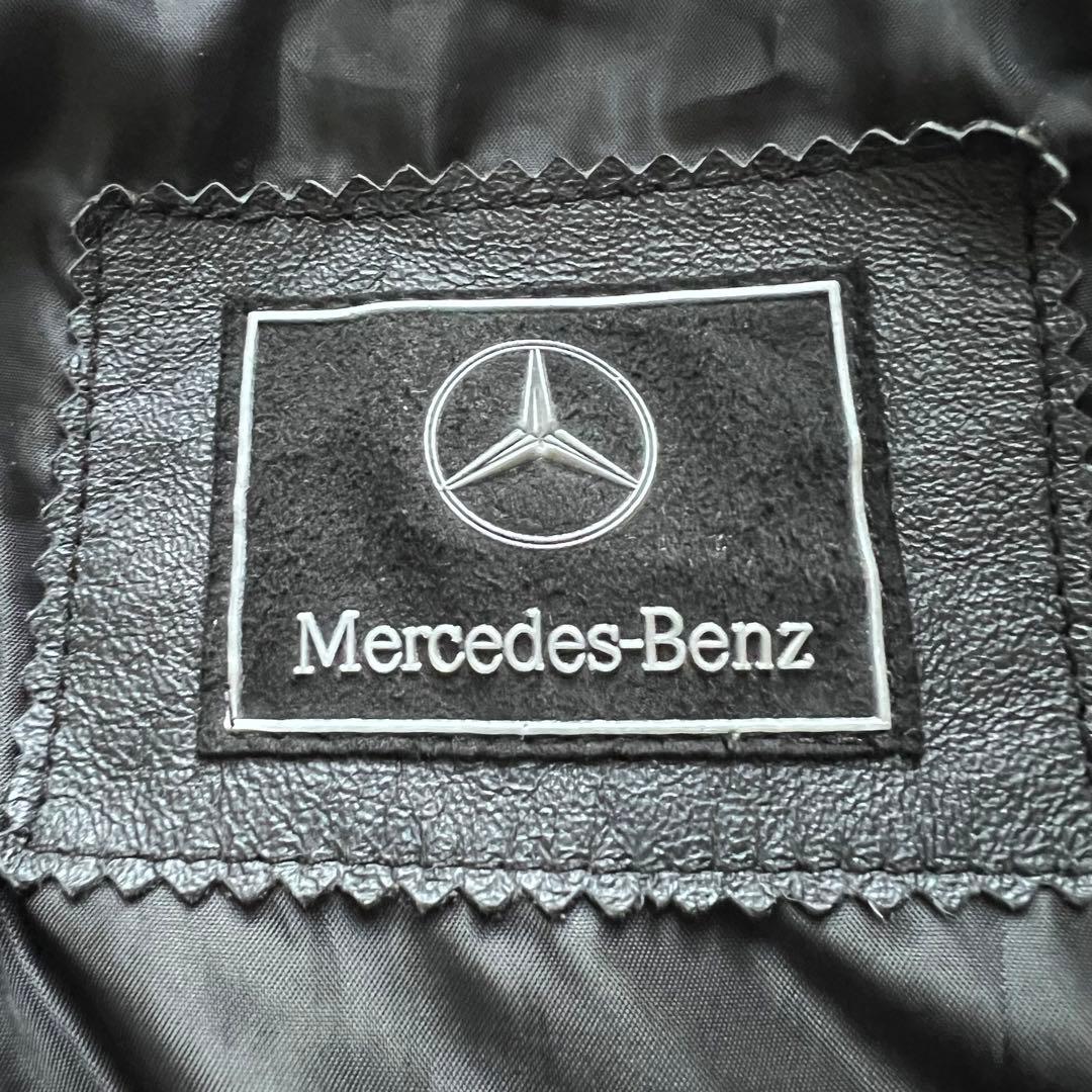 美品！！入手困難！メルセデスベンツ　レザージャケット　本革　ブラック　M
