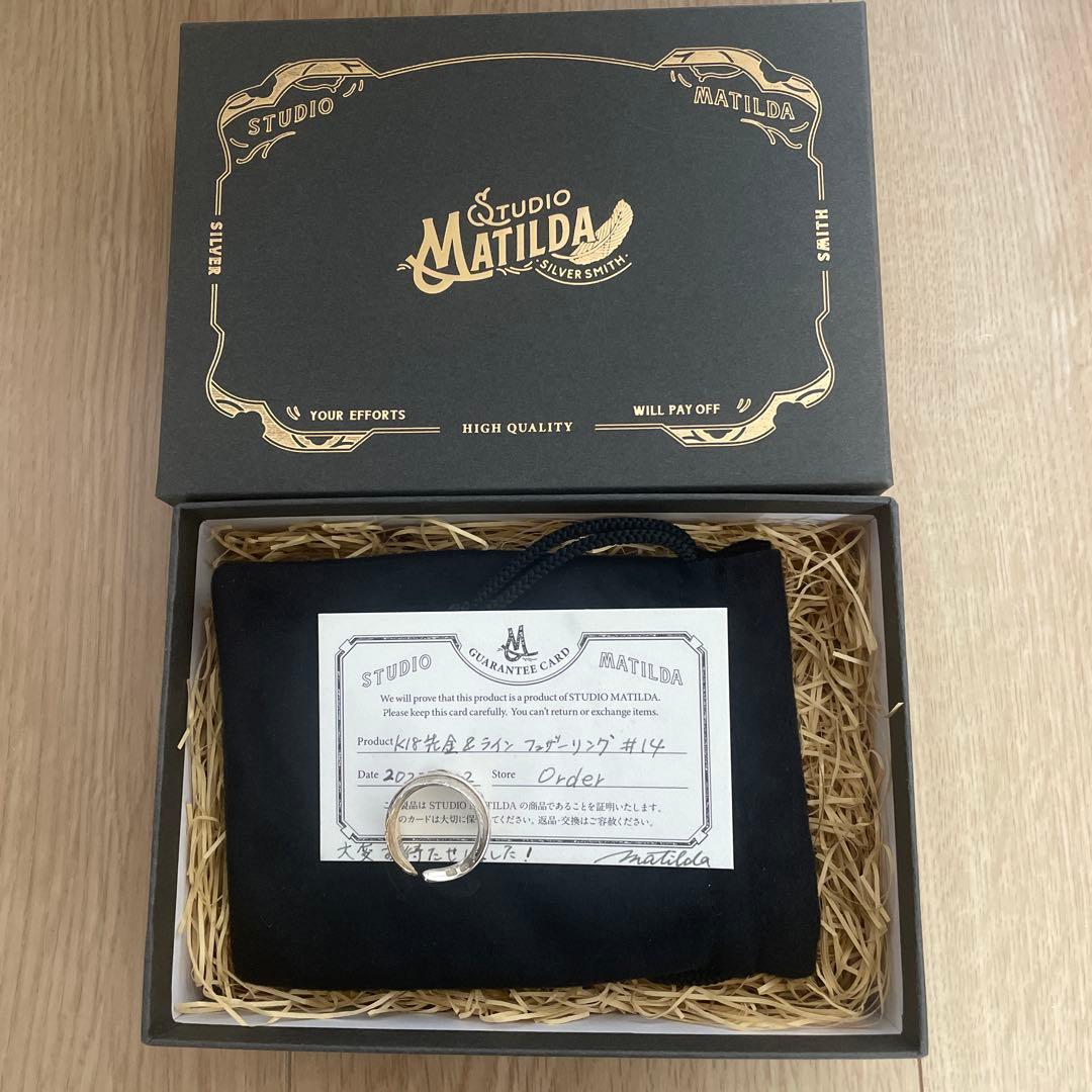 スタジオ　マチルダ　k18 先金　&ライン　フェザーリング　#14