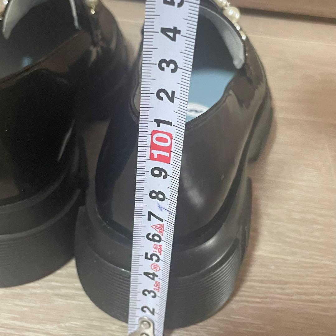 emmafrancis エマフランシス　ビジュー付ローファー トラックソール