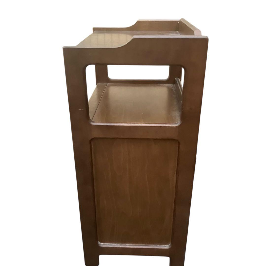 カリモク　電話台　木製　ブラウン　カリモク家具　karimoku　ファックス台