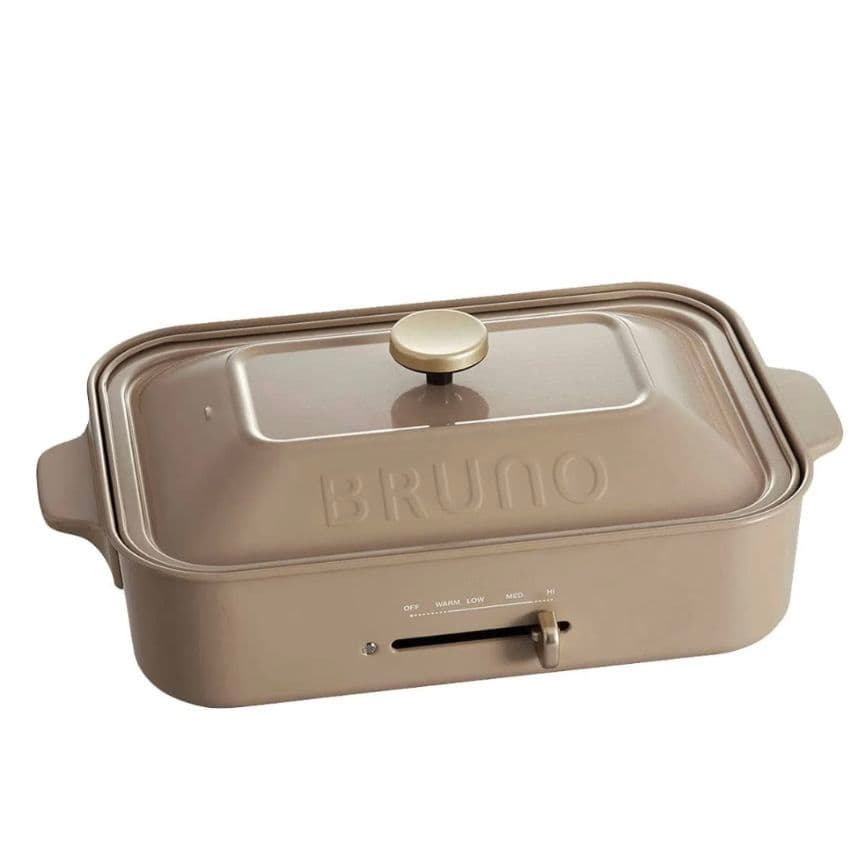 ⭐BRUNO コンパクトホットプレート サンドベージュ BOE021-RSABE