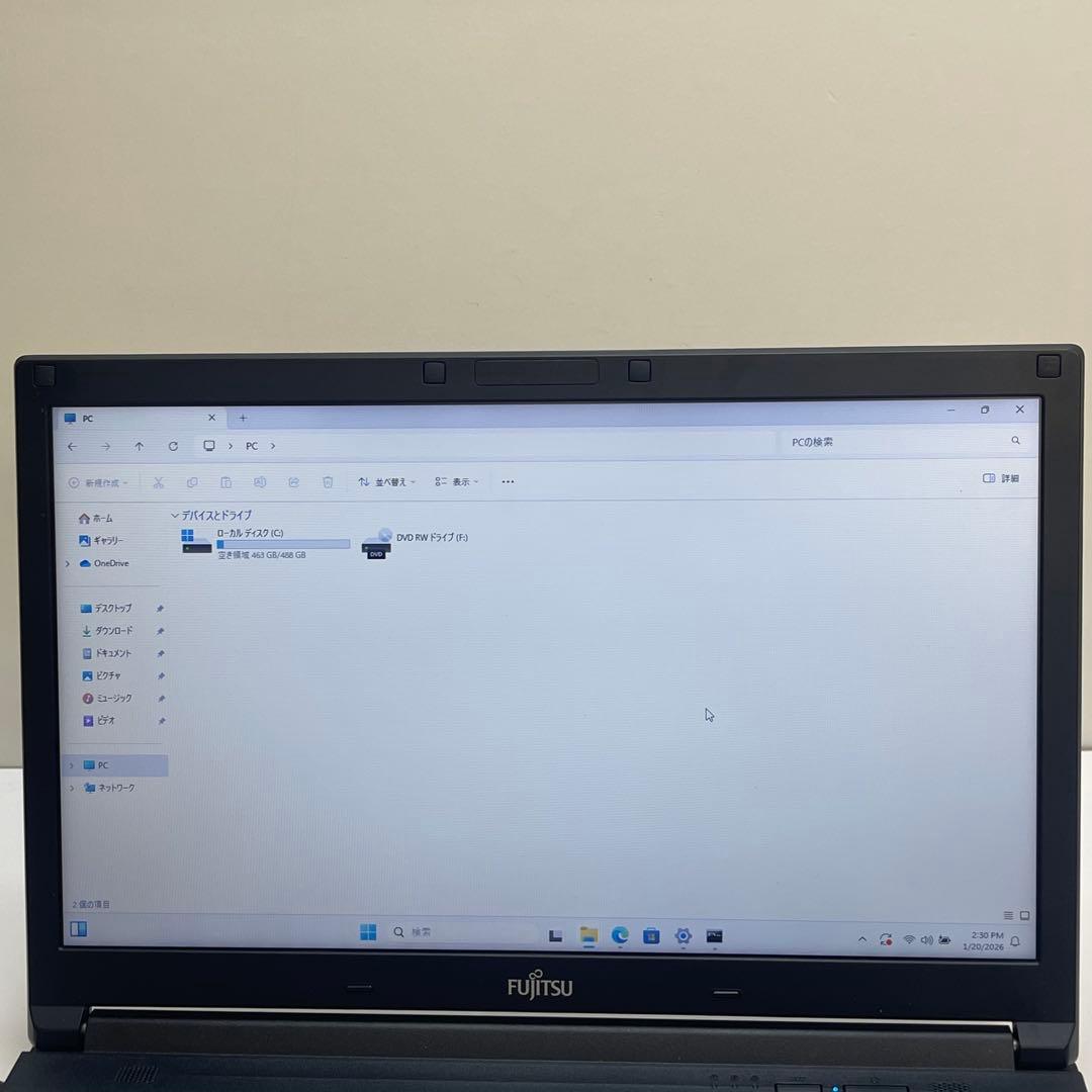 #861 富士通 Lifebook A748/TX i5-8250U Offic