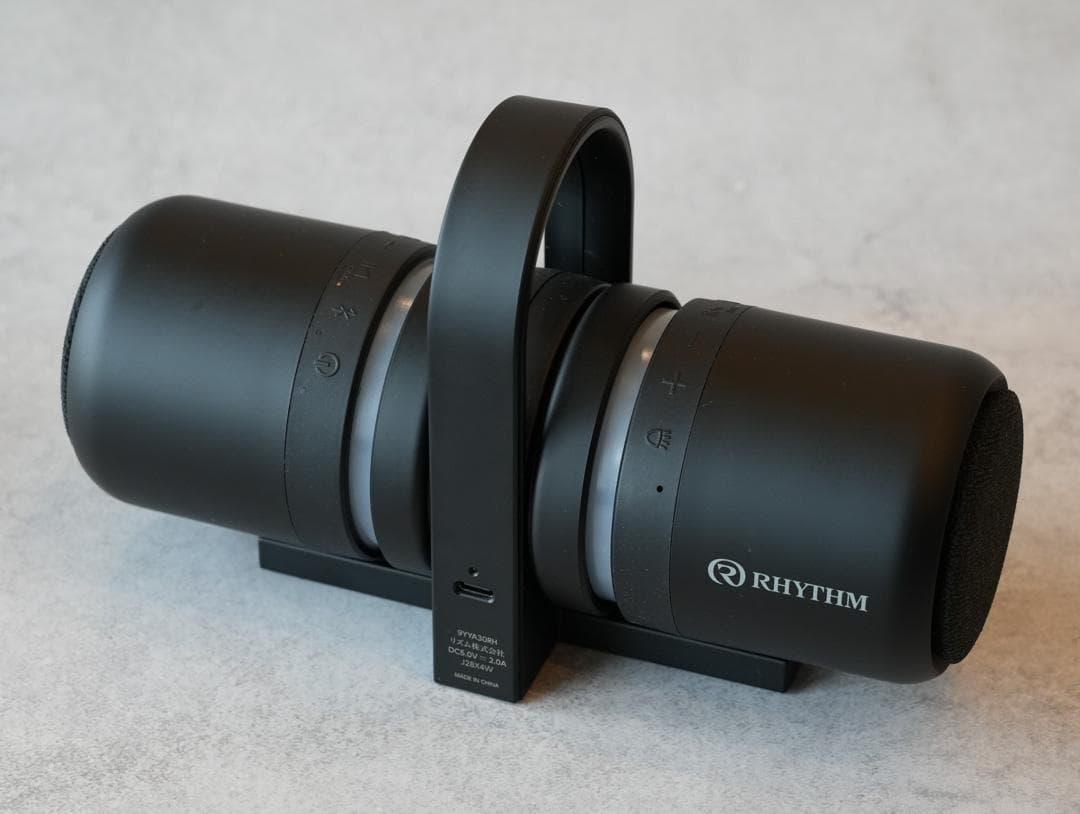 リズム　MAGSPEAKER DUO　ワイヤレスBluetooth防水スピーカー