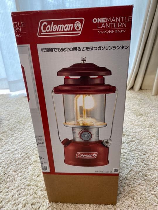 【大特価】コールマン ワンマントルランタンRed 2164001