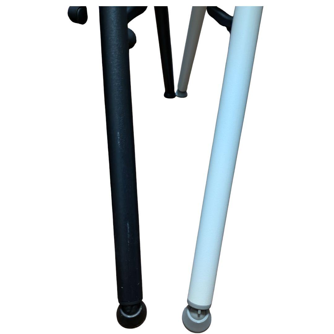 イケア フランクリン 折りたたみ イス 白 黒 モノトーン 廃盤