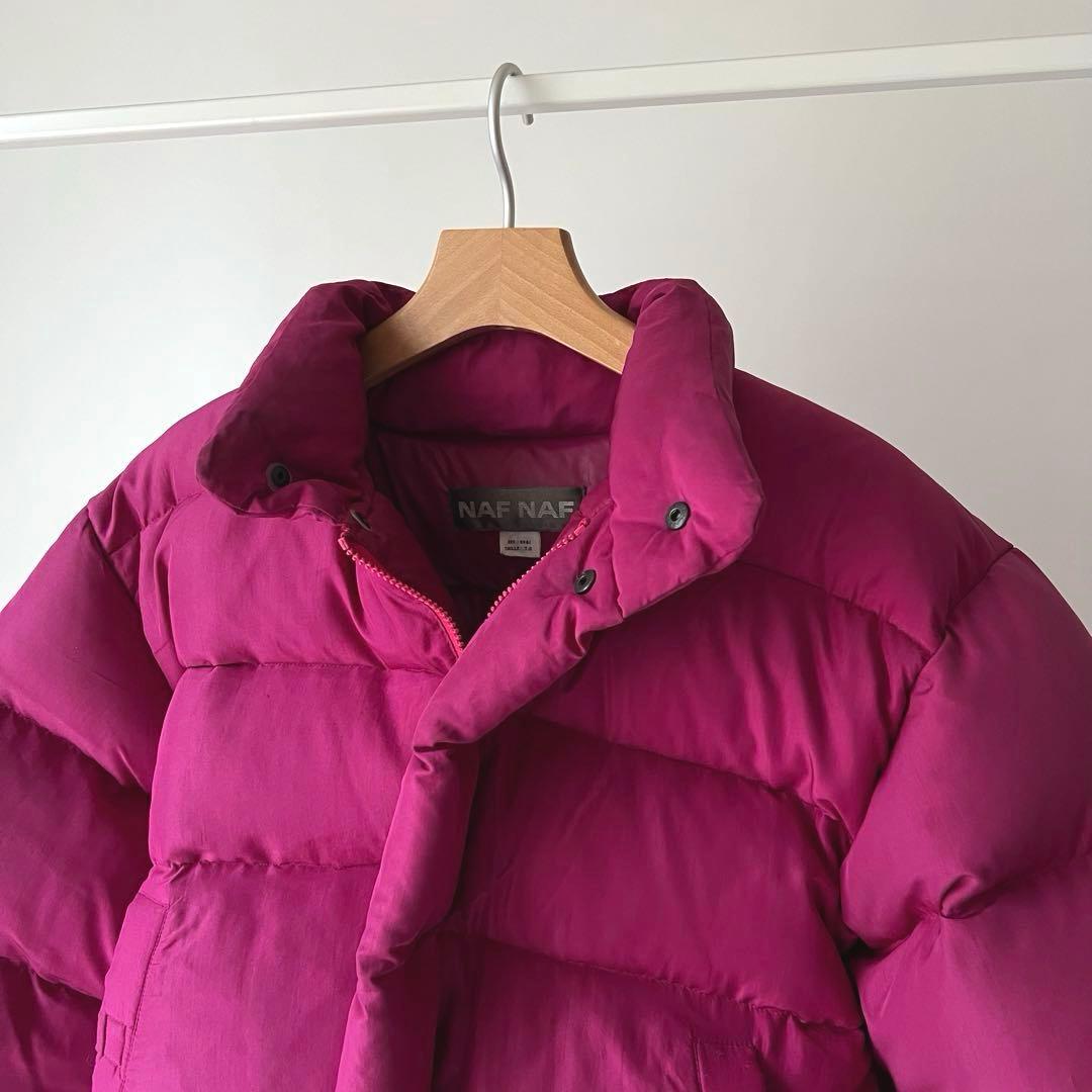【銀タグ】90s NAF NAFダウンジャケットNafNafナフナフ
