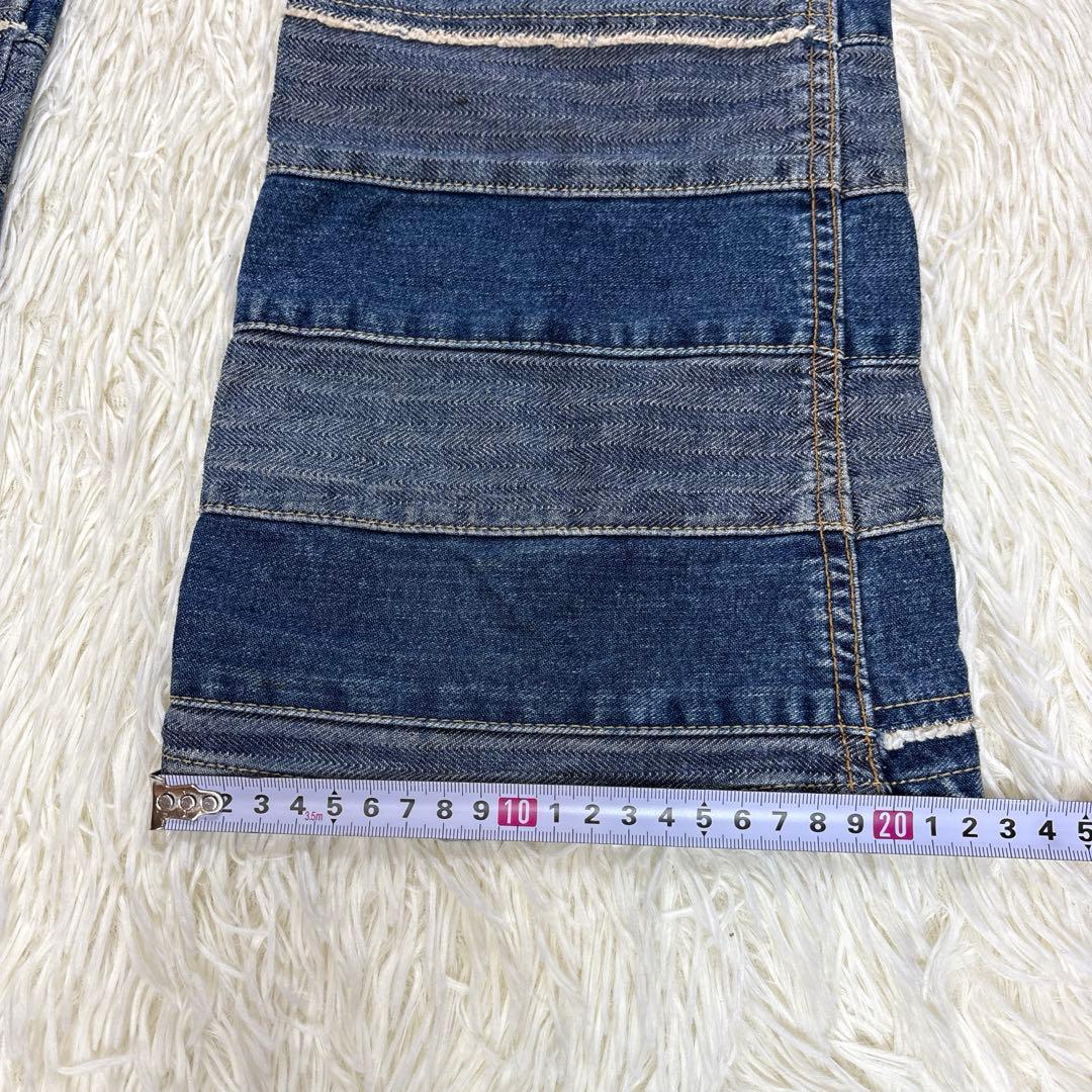 ヒステリックグラマー、ウミヘビ、ツギハギデニムパンツ