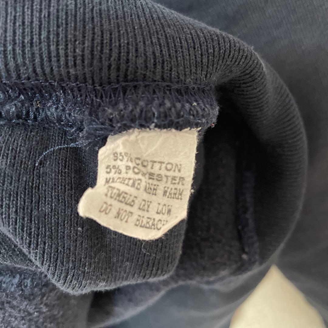 supreme シュプリーム クルーネック ボックスロゴ スウェット ネイビー