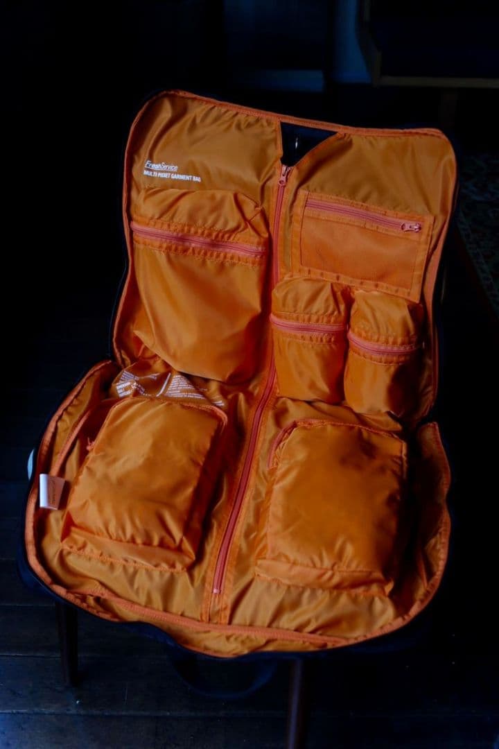 レア 即完売 Fresh Service マルチポケット ガーメントバッグ