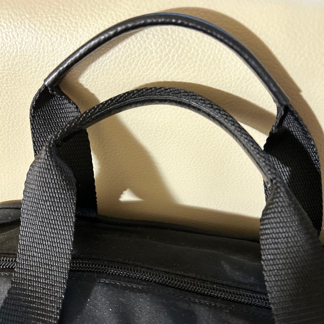 c*♡様 PRADA ブラック ナイロンボストンバッグ（鍵と南京錠付き）