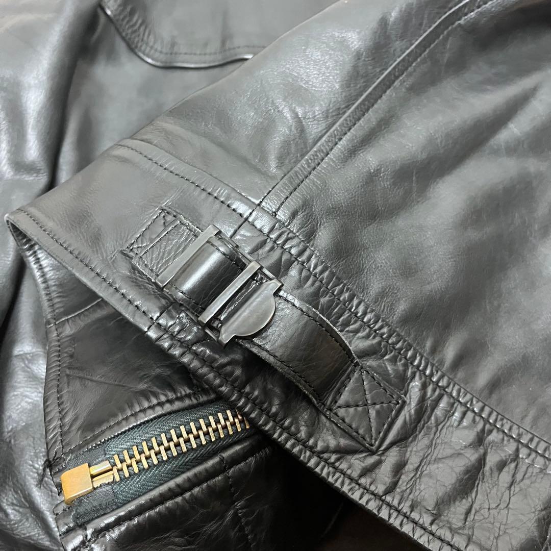 超希少　ナイジェルケーボン　レザージャケット　シングルライダース　50