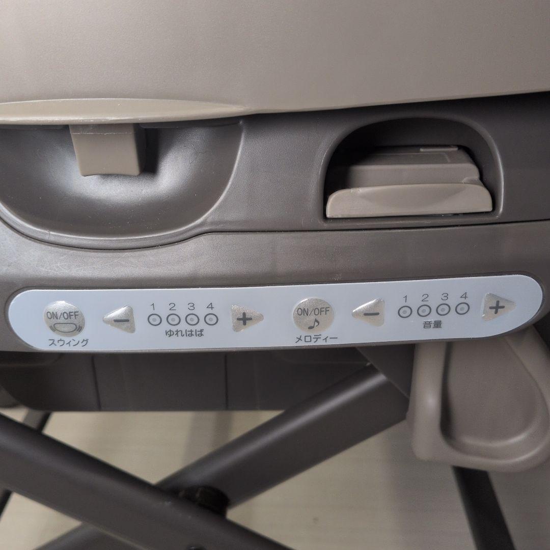 【美品】コンビ ネムリラ オートスウィング BEDi Long カフェブラウン