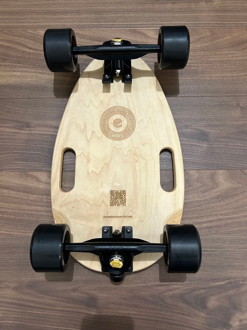 【美品】Elos スケートボード ミニクルーザー／バッグ&プロテクター付き