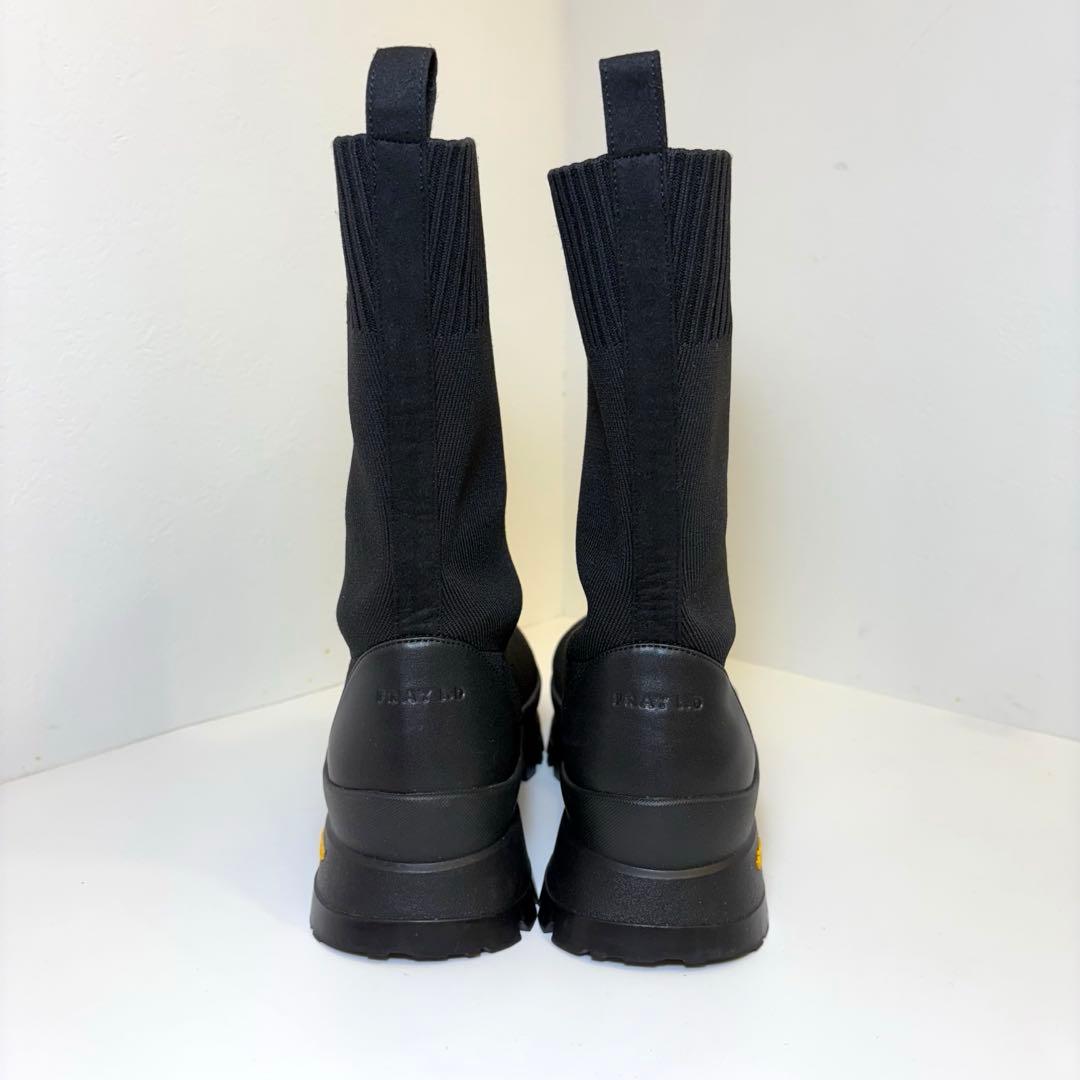 (極美品)フライアイディー ニットショートブーツ24.5cm
