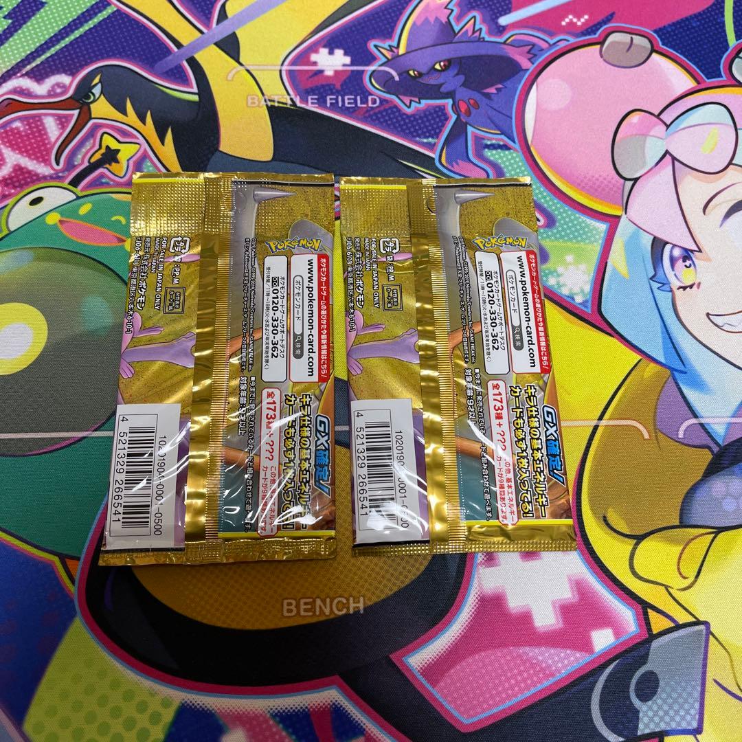 ポケカ　タッグオールスターズ　新品未開封・2パック・絶版・希少品・早いもん勝ち！