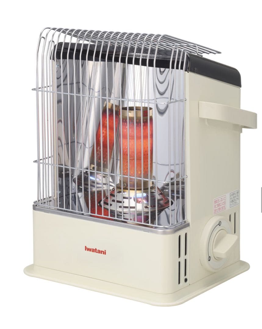 新品同様　IwatanI ストーブ カセットボンベ式　デカ暖　テスト5分使用のみ