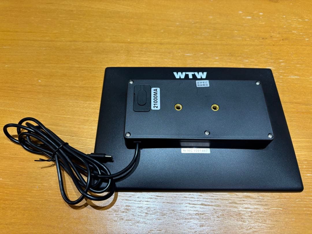 未使用みてるちゃんWTW-WSP21 ソーラー防犯カメラ大容量バッテリ 2個