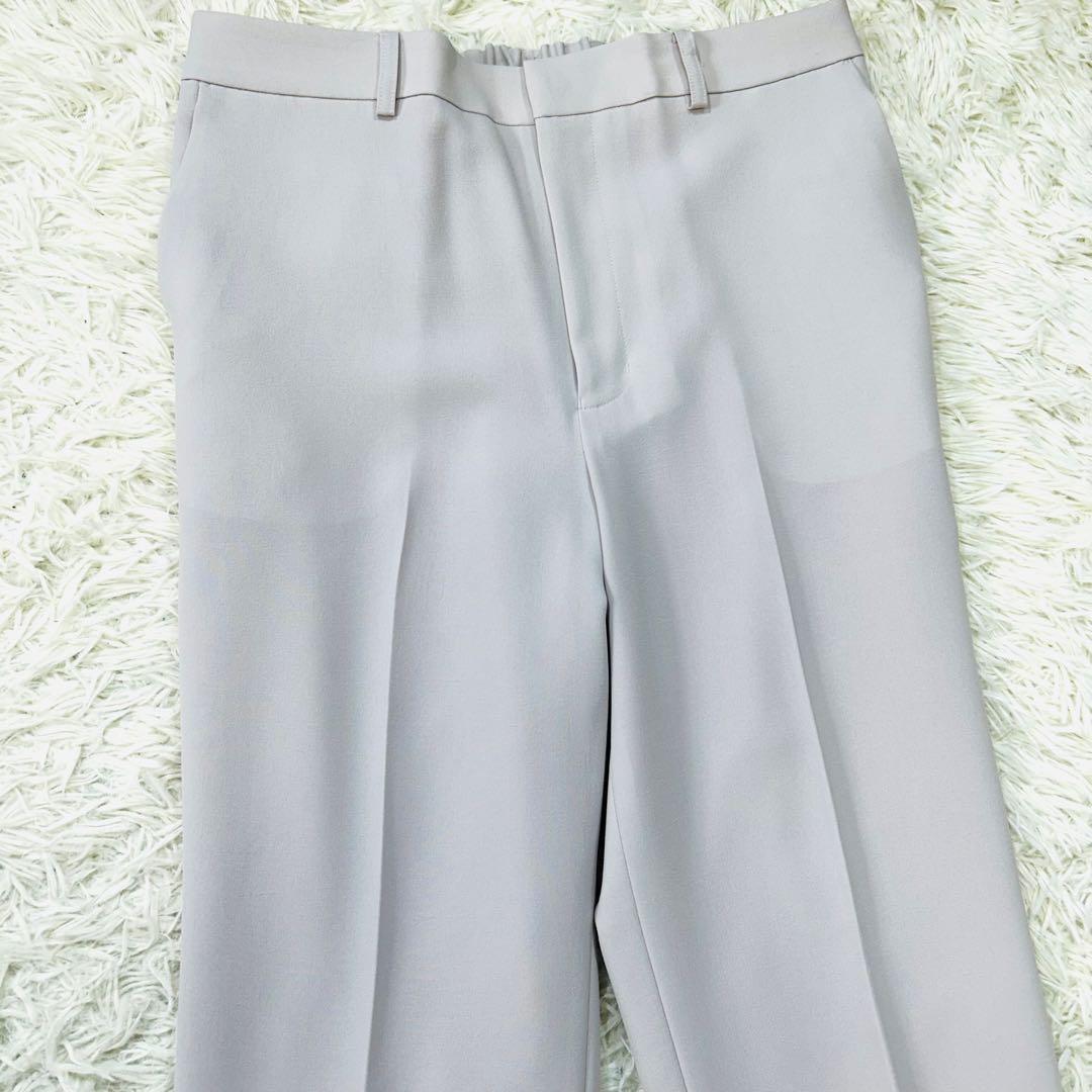 AOKI【未使用タグ付♡洗える♪】ノーカラースーツセットアップ　パンツ　Lサイズ