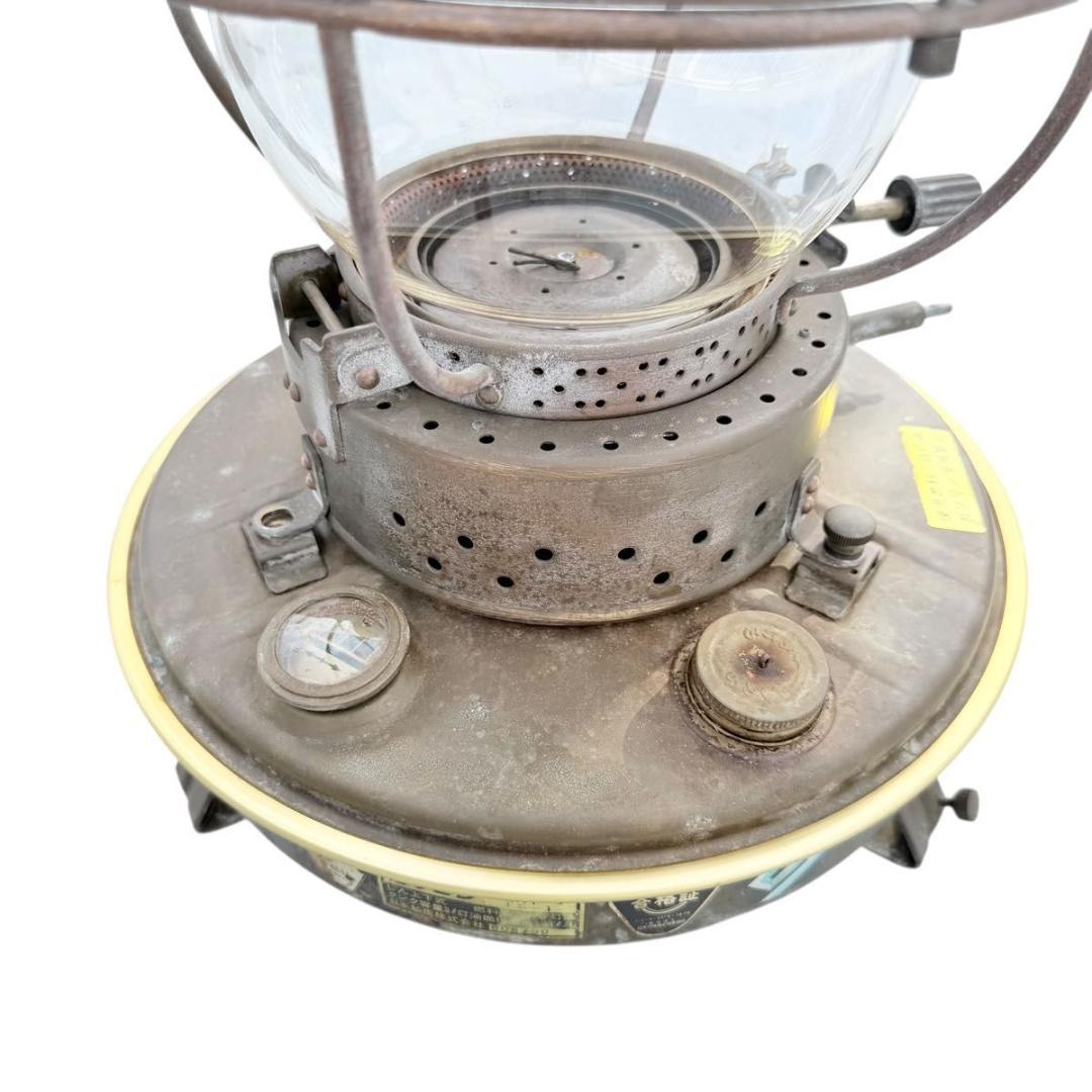 【激レア】ニッセン（日本船燈）IS-3 石油ストーブ 真鍮製 ゴールドフレーム