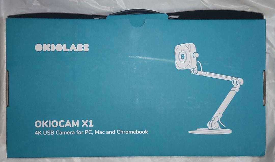 OKIOLABS OKIOCAM X1 WEBカメラ 4K 800万画素