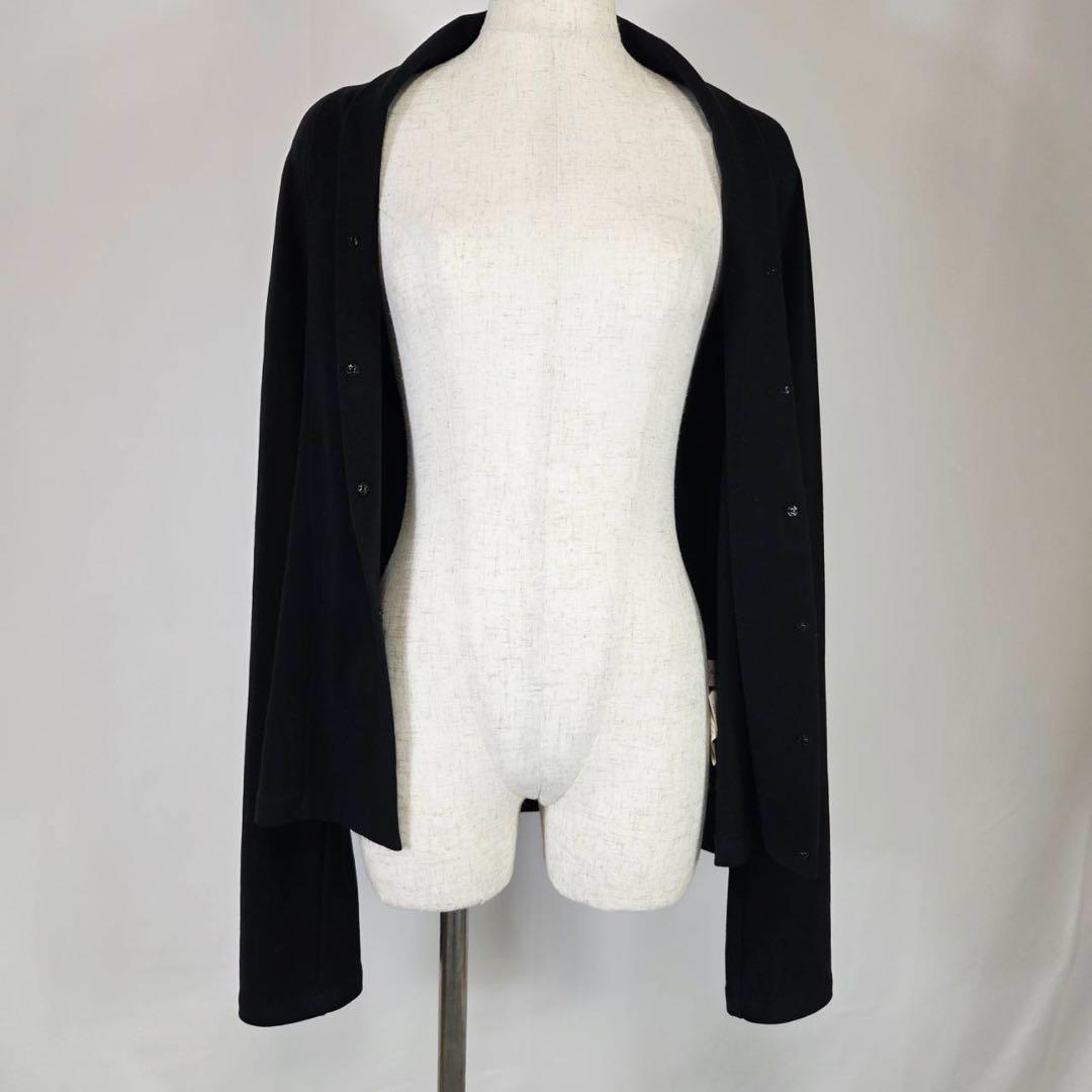 YOHJI YAMAMOTO ヨウジヤマモト 黒 カーディガン 2　1584