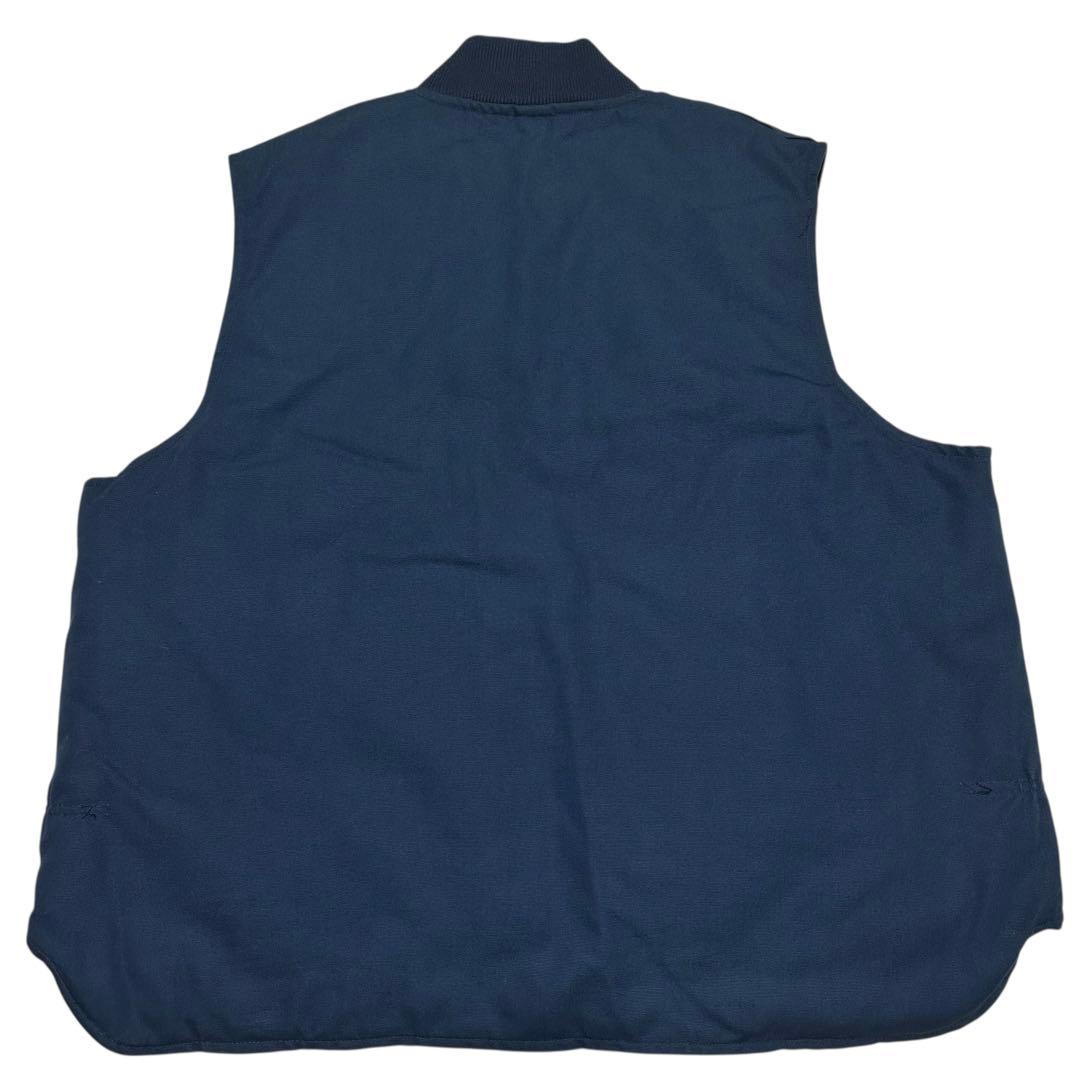 美品　00s USA製　カーハート　ダック生地　腰ゴム　ベスト　サイズ3XL
