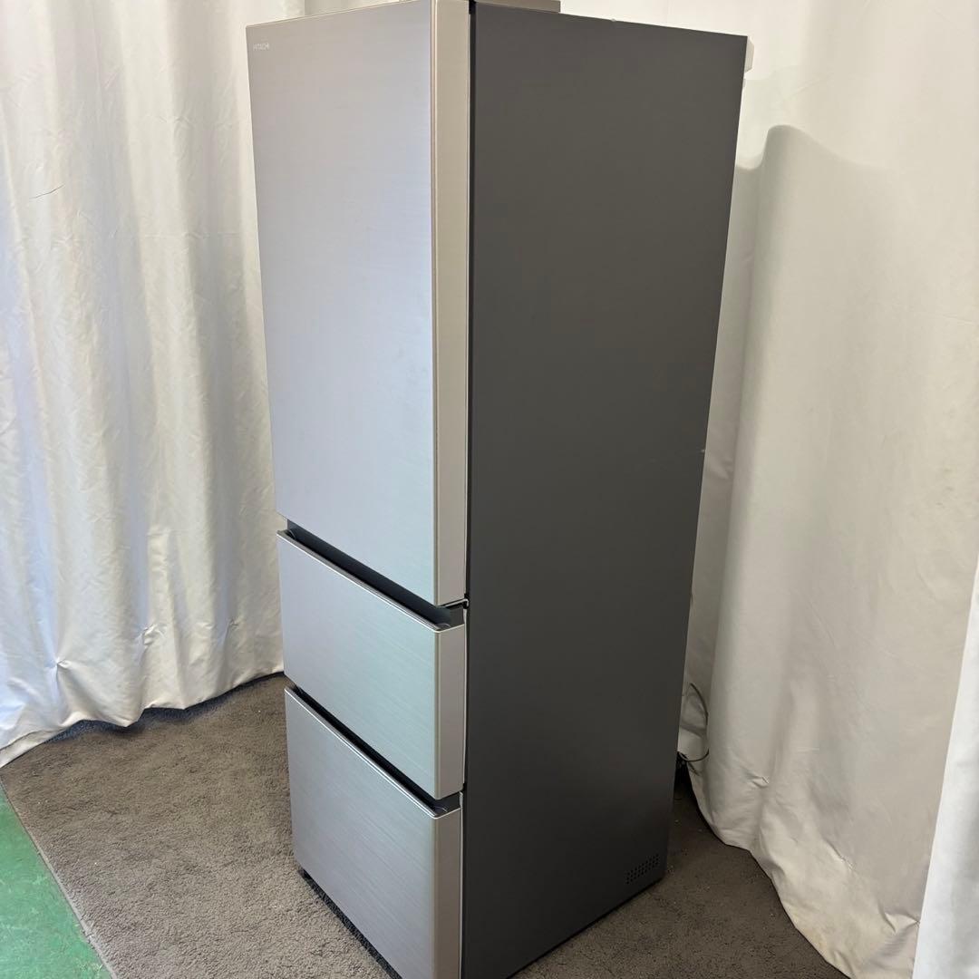 47　冷蔵庫　綺麗　安い　日立　300-400ℓ　大型　設置無料　右開　大人気
