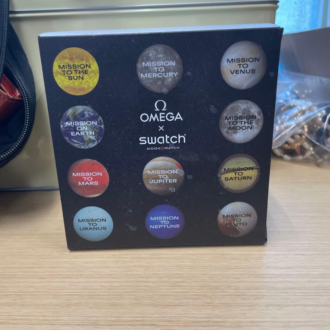 OMEGA swatch Mission to Pluto 時計