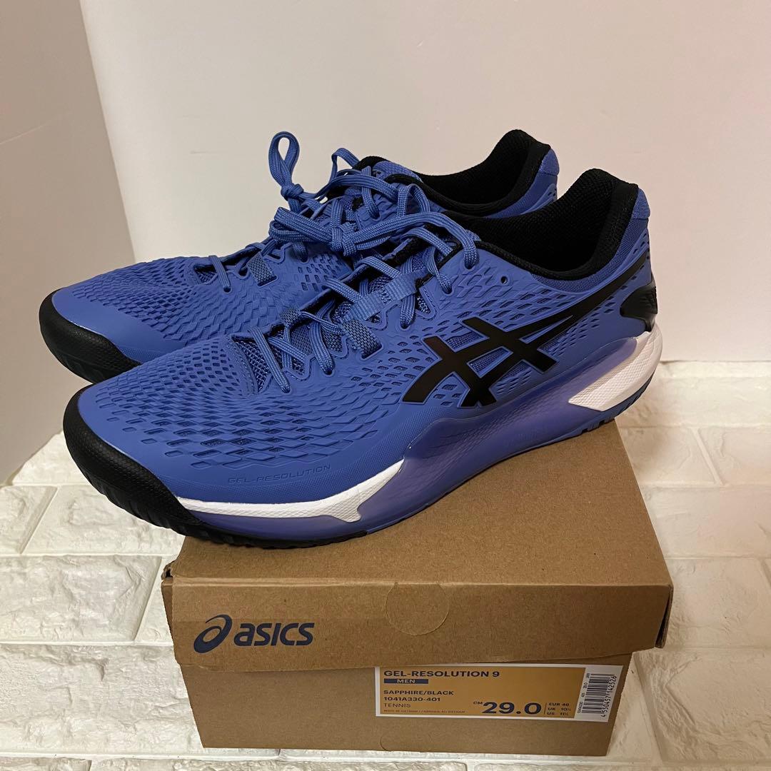 ほぼ新品　ASICS GEL-RESOLUTION 9 AC テニス 29cm