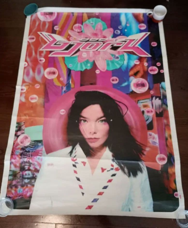 bjork postビョークポストビジュアルアートポスター