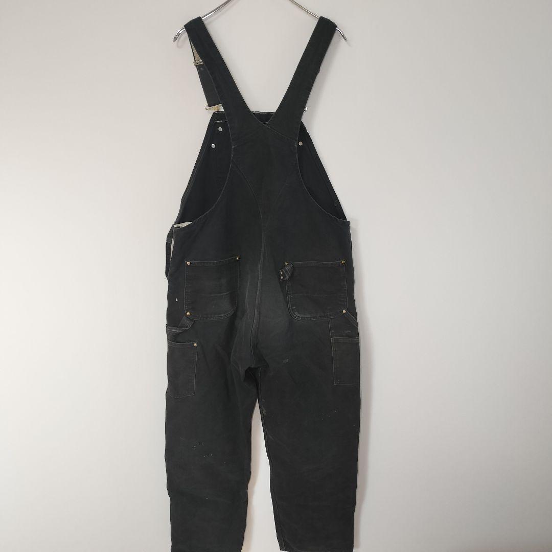 Carhartt カーハート ダック オーバーオール ブラック 黒 アメカジ L