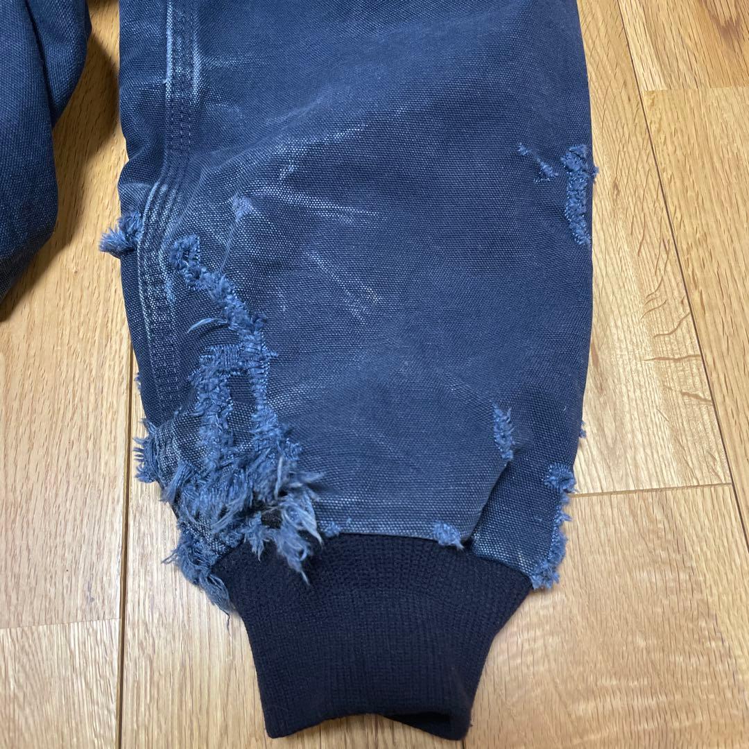 ボロ 雰囲気良 フェード USA製 カーハート アクティブジャケット