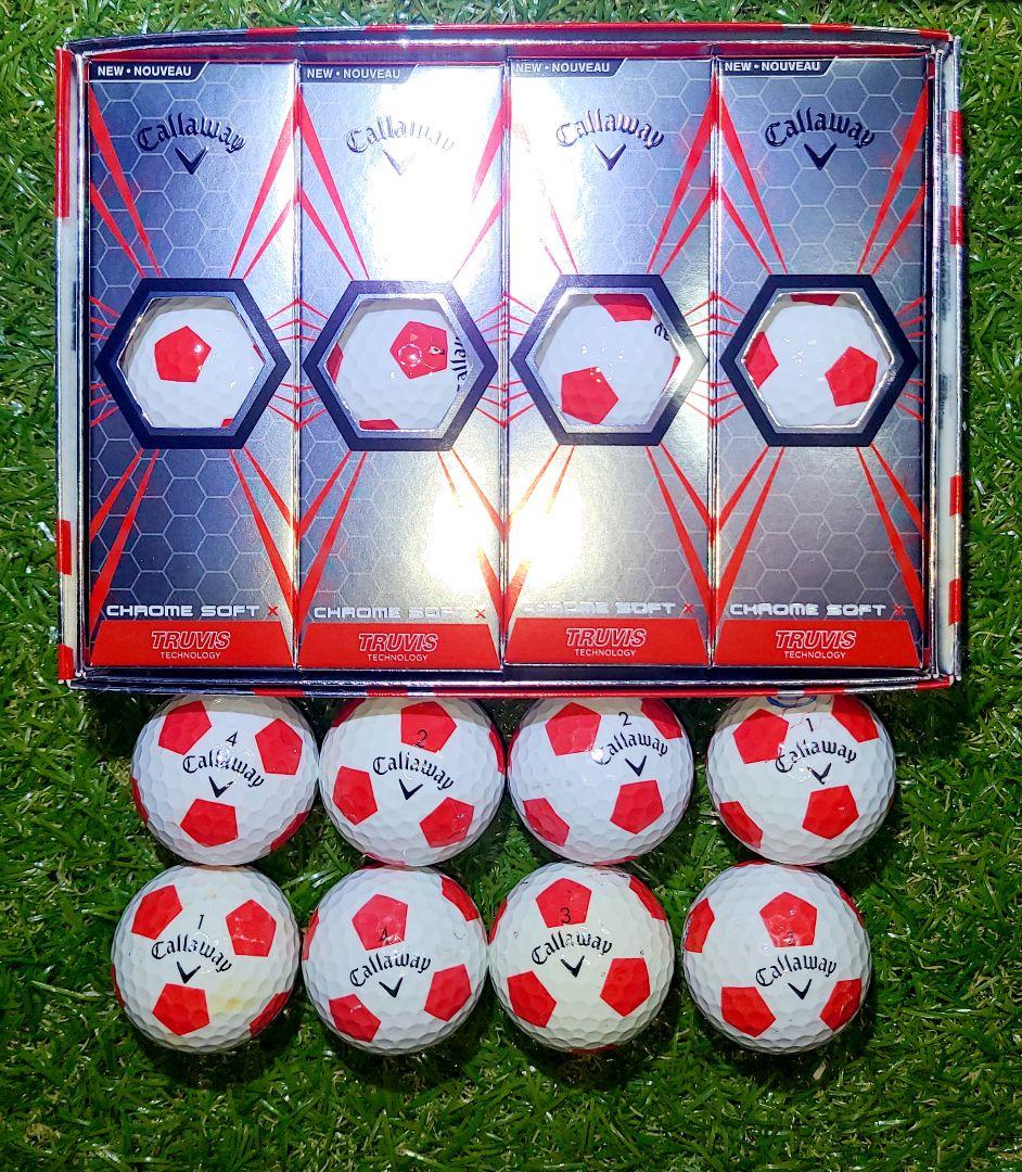 Callaway　CHROME SOFT 希少　20球　サッカーボール柄