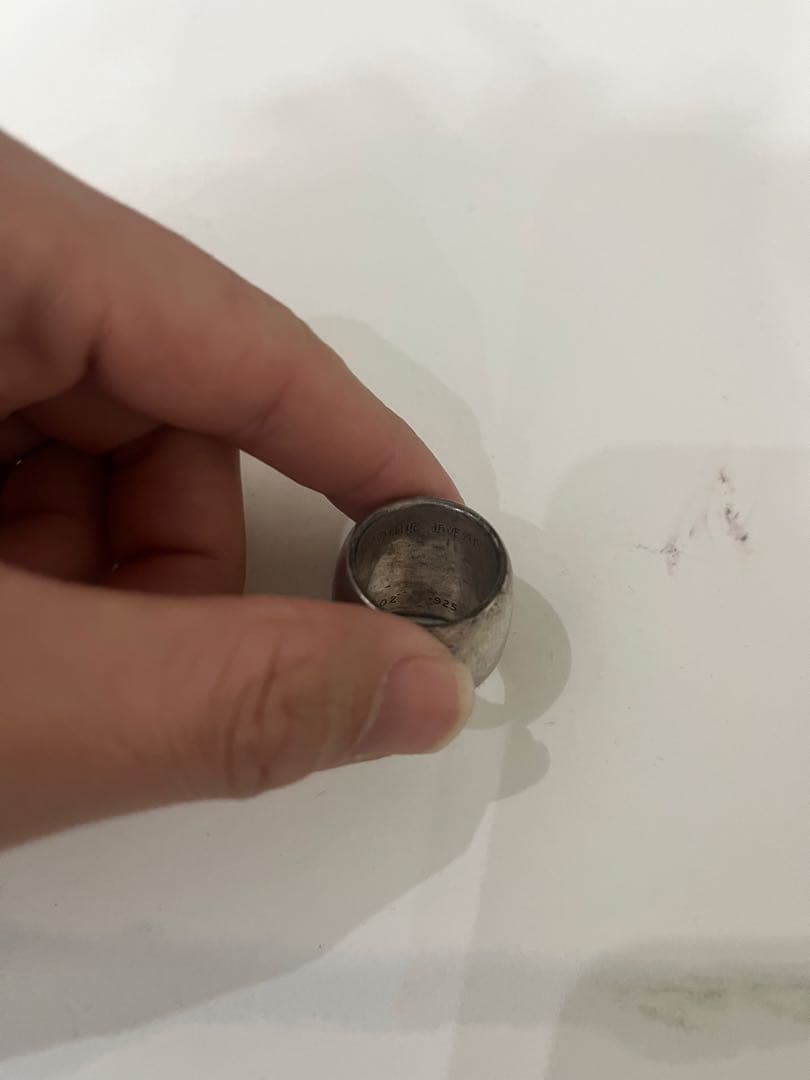 クロムハーツ　クラシックオーバルクロスリング　19号