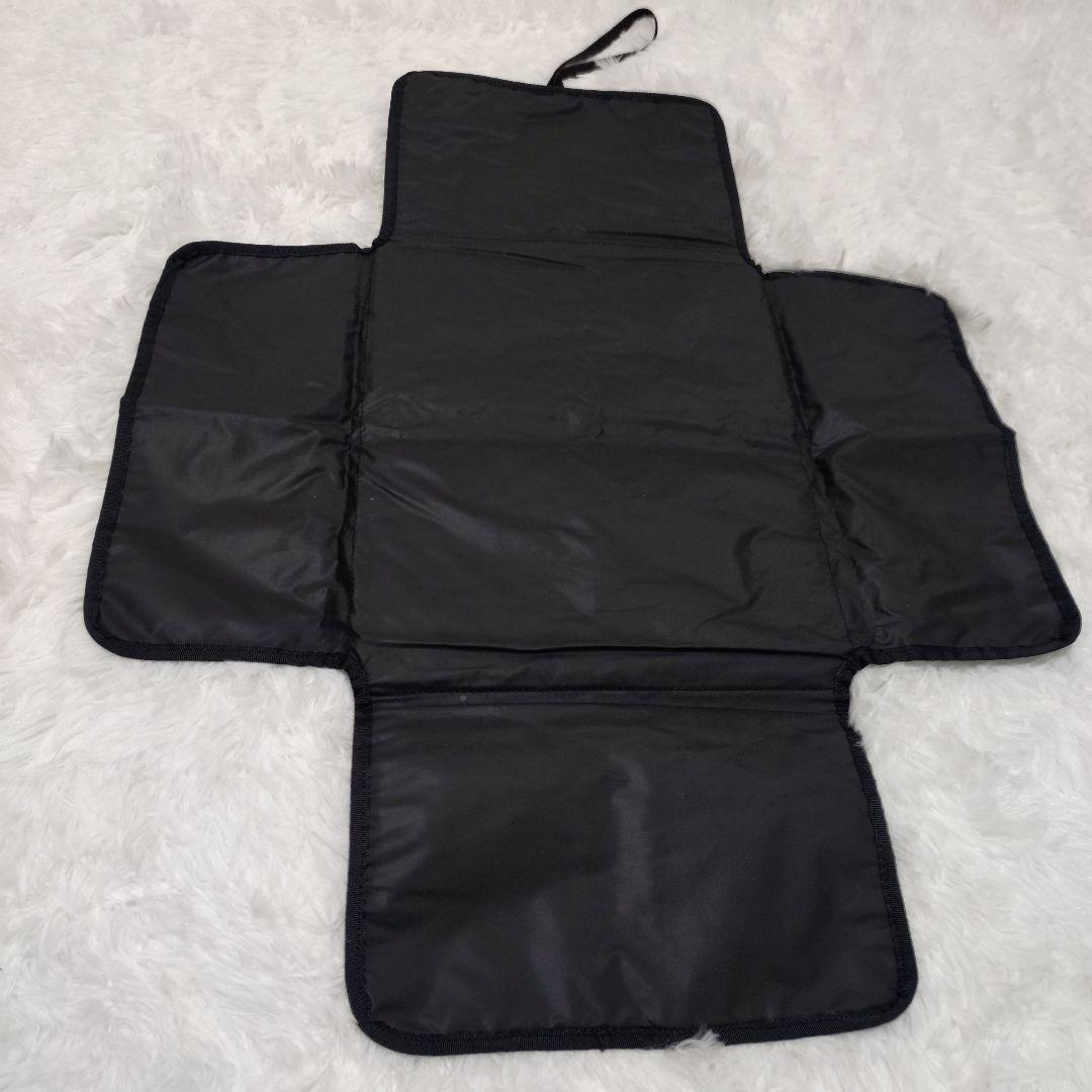 大容量 A4スッポリ2way マザーズバッグ トート キルティング 黒 付属品有