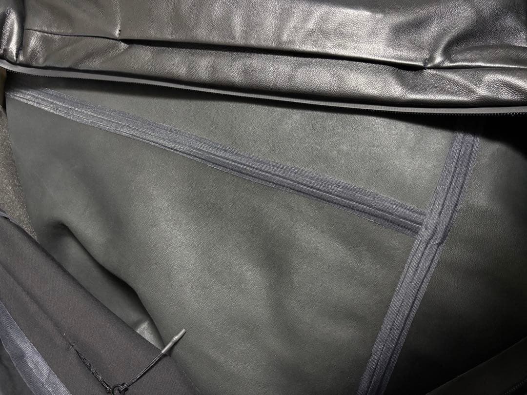 新品　定価14.3万円　ESTNATION / ラムレザーシェルパーカー