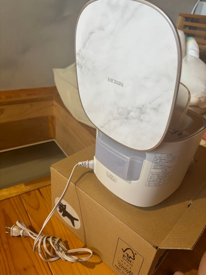 Panasonic nanocare フェイススチーマー ホワイト