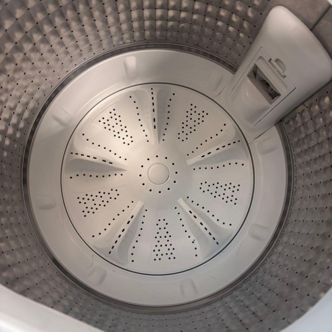 763 AQUA 洗濯機　一人暮らし　容量5.5キロ 冷蔵庫も有　小型　極美品