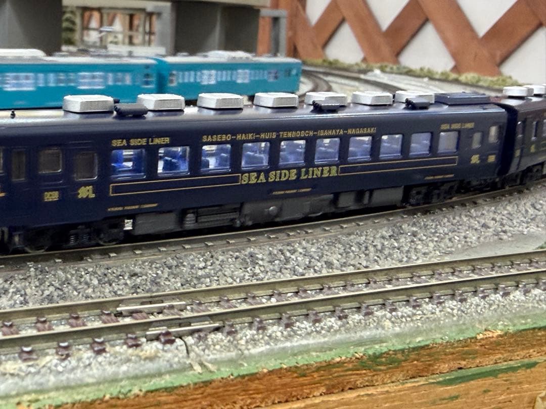 【室内灯有】TOMIX 97918 キハ58系(快速シーサイドライナー紺色)