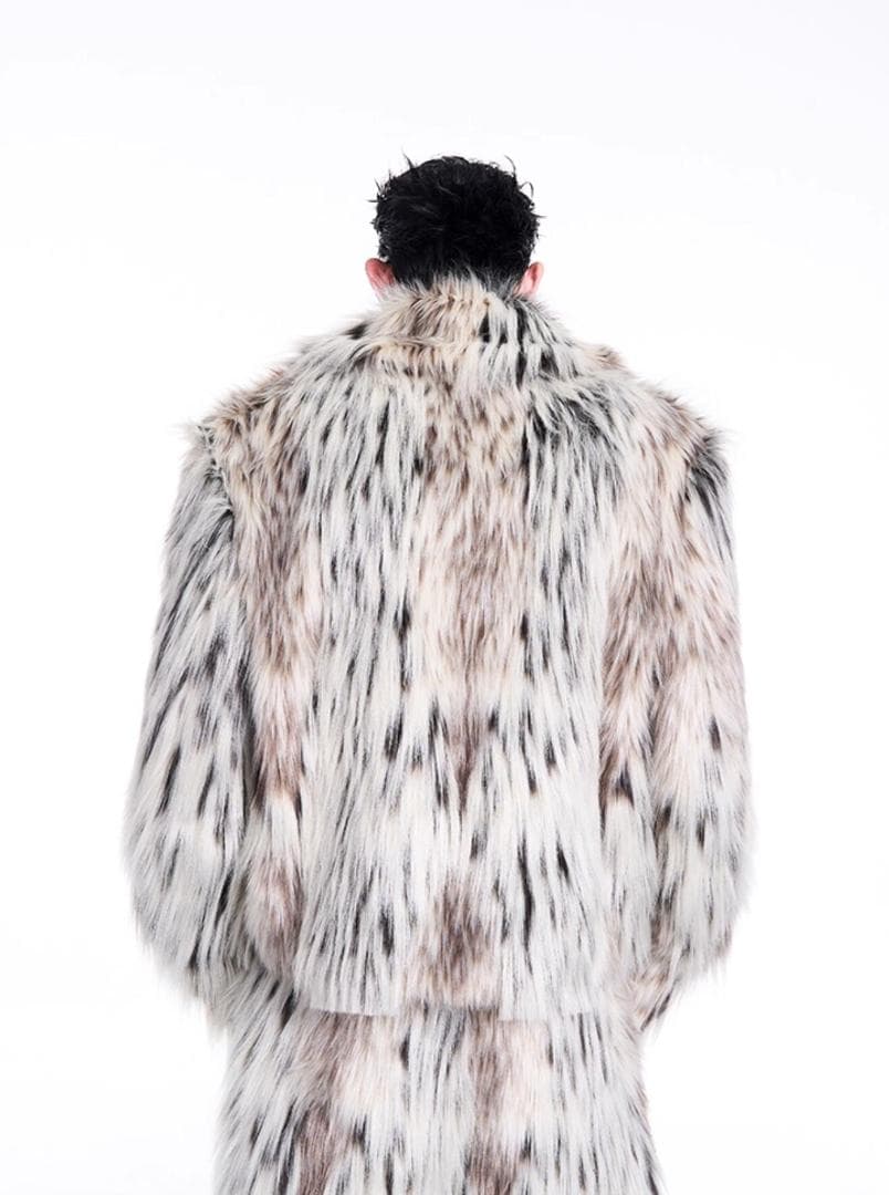 STARTEXCEEDEND フェイクファー アウターyvngpatra着用 S