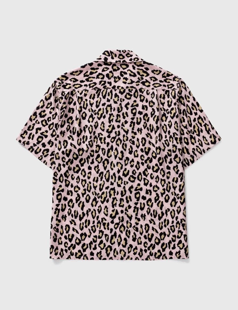 WACKO MARIA レオパードシャツ ピンク M 新品未着用　⭐︎週末値下⭐︎