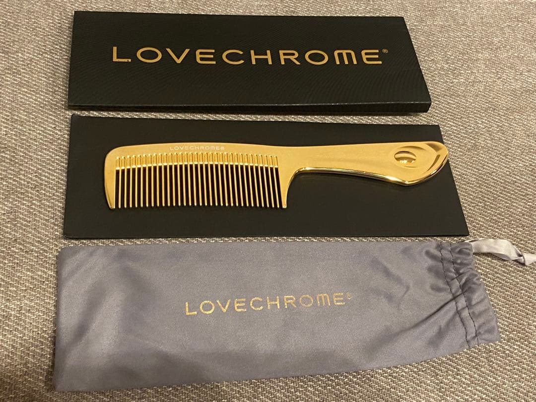 LOVECHROME K24GP ラブクロム　ゴールドテツキ専用ケース付き