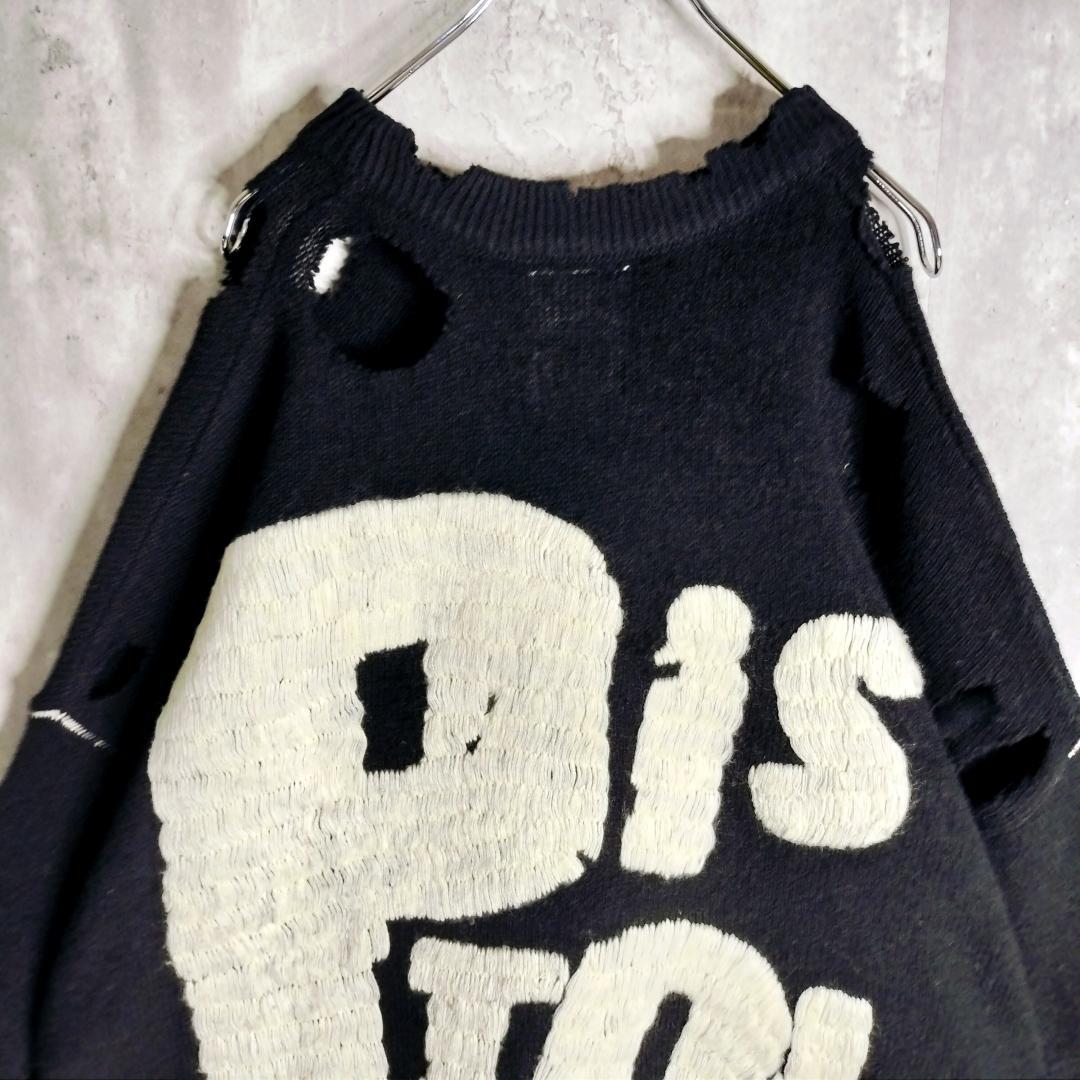 【新品】セントマイケル × セックスピストルズ 22AW ニット ダメージ加工