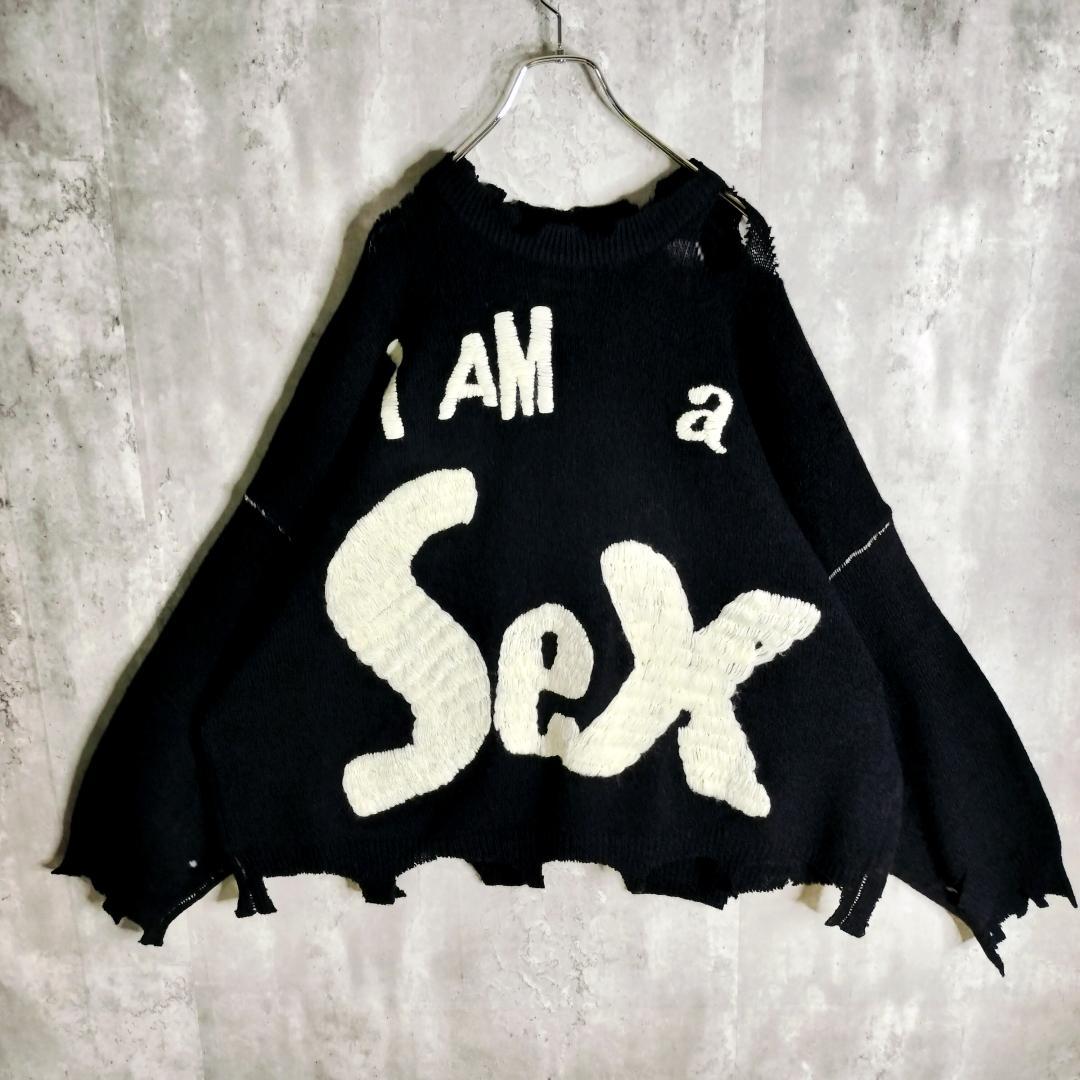 【新品】セントマイケル × セックスピストルズ 22AW ニット ダメージ加工