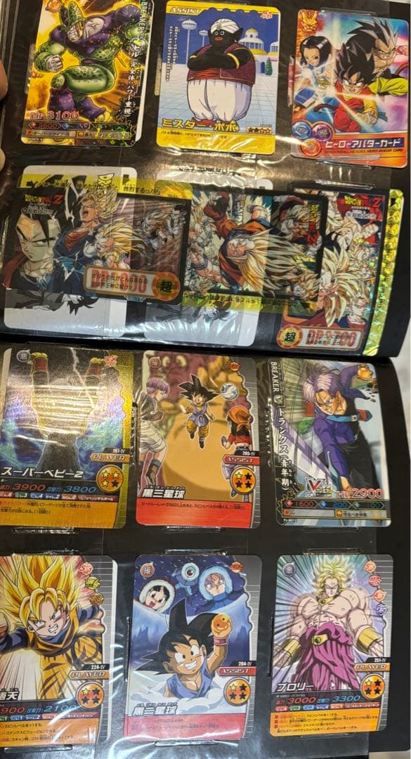 カードダスシールまとめ　ドラゴンボール、ガンダム、他