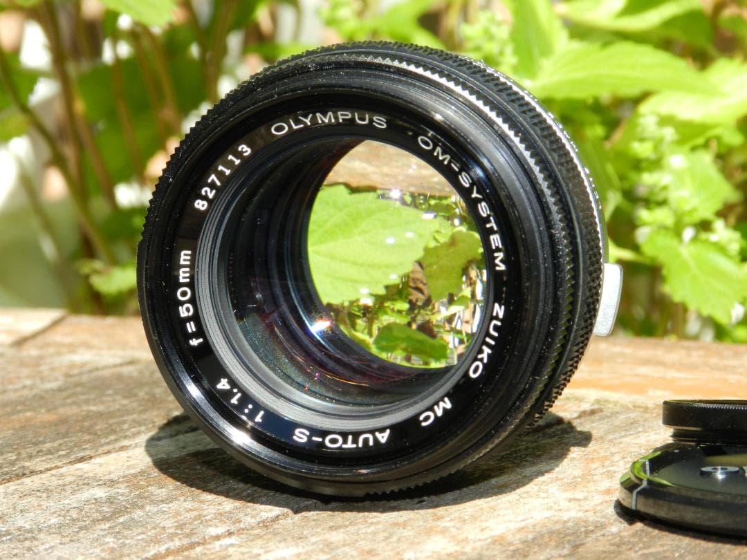 極美品　OM-SYSTEM ZUIKO MC AUTO-S 50mm f/1.4